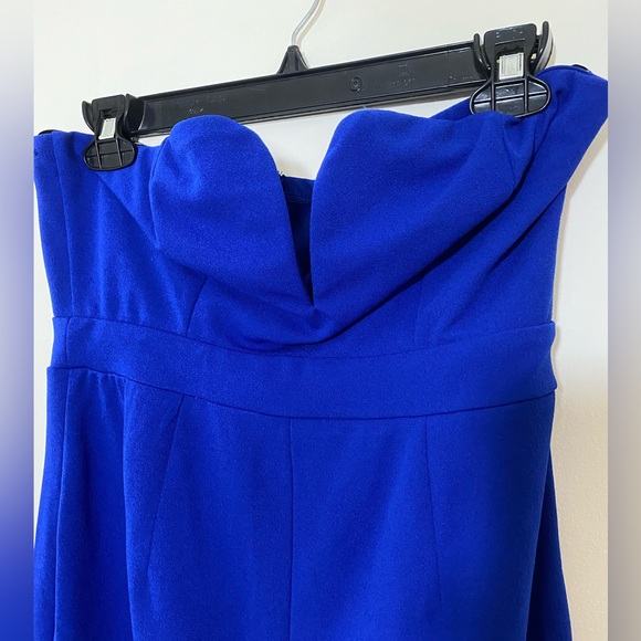 Forever 21 Blue Strapless Jumpsuit size L - Picture 2 of 6